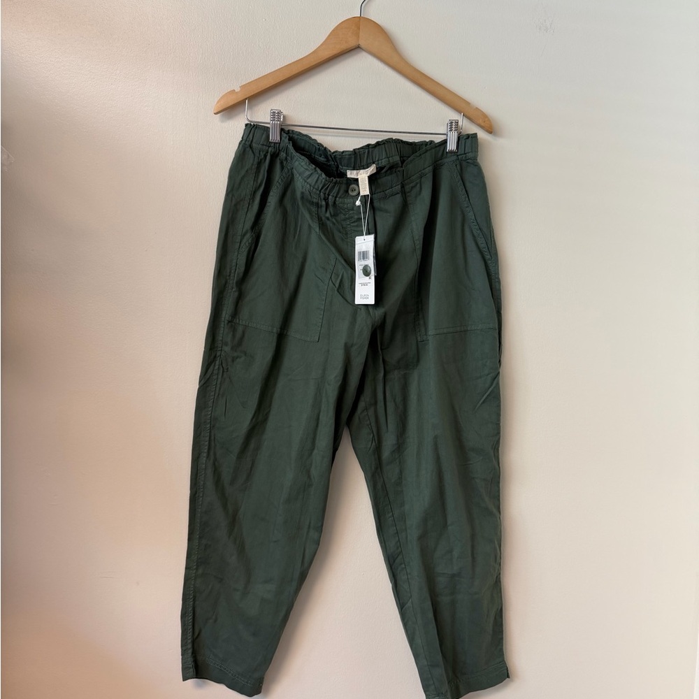 Eileen Fisher Men's Dark Green Cargo Pants